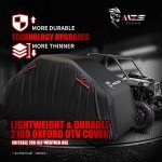 MZS All Weather Waterproof UTV Cover for Utility Vehicles