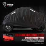 MZS All Weather Waterproof UTV Cover for Utility Vehicles