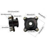 Front Disc Brake Hub & Steering Knuckle for ATVs