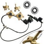 Front Disc Brake Hub & Steering Knuckle for ATVs