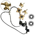 Front Disc Brake Hub & Steering Knuckle for ATVs