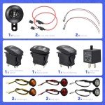 Universal ATV UTV Turn Signal and Horn Kit