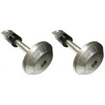 2-Pack Snow Plow Skid Shoes for ATV/UTV