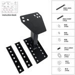 Kunzye Heavy-Duty Spare Tire Carrier Bracket