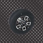 Pit Posse Spare Tire Carrier Wall Mount Bracket