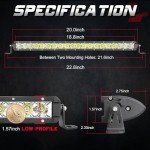 20-Inch LED Light Bar for ATV and Truck
