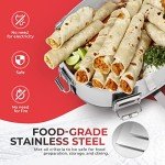 Kemimoto Stainless Muffler Exhaust Cooker for ATVs