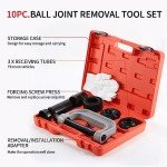 Heavy-Duty Ball Joint Removal Tool Kit - 10PCS