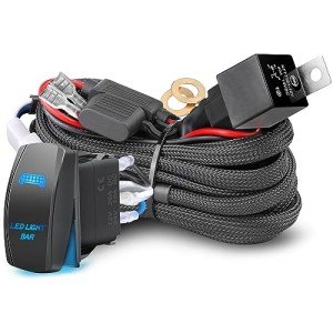 LED Light Bar Wiring Harness Kit for Off-Road