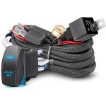 LED Light Bar Wiring Harness Kit for Off-Road