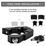 PSLER Motorcycle Handlebar Lock for Throttle Security