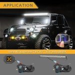 LED Light Bar Wiring Harness Kit for Off-Road