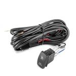 160W ATV Rock Lights Wiring Harness with Switch