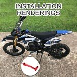 GOOFIT 11mm Folding Gear Shifter for ATVs and Dirt Bikes