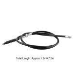 Motorcycle Clutch Cable with Adjuster - 47.2 Inch