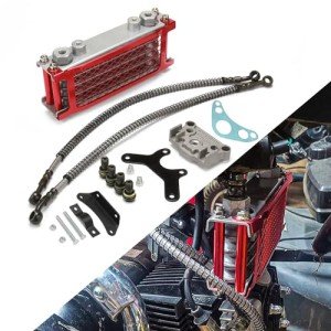 Universal Motorcycle Oil Cooler Engine Kit for ATVs