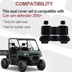StarknightMT Waterproof UTV Defender Seat Covers