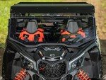 SuperATV Power Flip Windshield for Can-Am Maverick X3