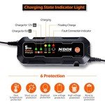 Smart 6V-12V 5A Battery Trickle Charger