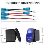 Rocker Switch for Apocalypse LED Lights, 12V/24V