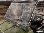 SuperATV Polaris Ranger Full-Size 570 Scratch Resistant Vented Full Windshield | Includes Pre-installed Bulb Seal.