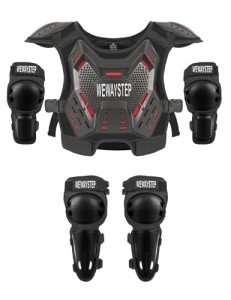 Kids Motocross Chest Protector and Armor Set