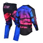 Willbros Motocross Jersey and Pant Set - Pink/Blue