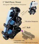 Adjustable 1'' Ball Phone Mount for ATVs and Bikes