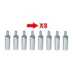 8 High Performance 5" ATV/UTV Wheel Spacers