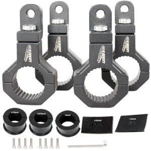 LIZARD GO Universal Bar Mounting Bracket Clamp 4-Pack