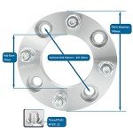 ATV Wheel Spacers 1" Adapter for Popular Brands
