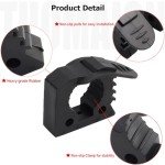 2 Pack ATV Shovel Mount with Rubber Clamp Grip