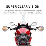 Foldable 360° Motorcycle Mirrors - 2 Pack