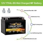 Weize YTX4L-BS High Performance Motorcycle Battery