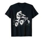 Funny Bigfoot ATV 4 Wheeler T-Shirt