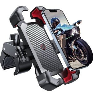 Joyroom Motorcycle Phone Mount - Auto Lock & Anti-Shake