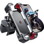 Joyroom Motorcycle Phone Mount - Auto Lock & Anti-Shake