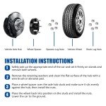 GAsupply 2" Black ATV Wheel Spacers 4x110