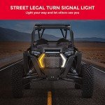 KEMIMOTO LED Fang Accent Lights for Polaris RZR