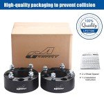 GAsupply 2" Black ATV Wheel Spacers 4x110