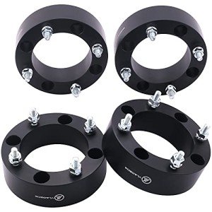 Black 2" Wheel Spacers for Polaris ATV - 4 Pack