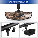 Adjustable UTV Rear View Mirror for SXS Vehicles