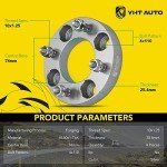 1-Inch ATV Wheel Spacers for Honda, Yamaha, Kawasaki