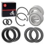 Heavy Duty Front Wheel Bearings & Seals Kit