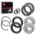 Heavy Duty Front Wheel Bearings & Seals Kit