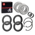 Heavy Duty Front Wheel Bearings & Seals Kit