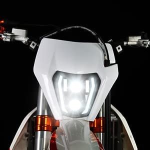 LED Dirt Bike Headlight with Turn Signals