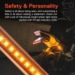 Amber LED Tail Light Strip Kit for ATVs
