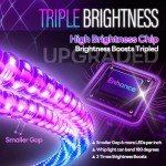 2PCS 4FT LED Whip Lights with Remote Control