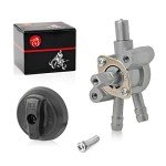 Fuel Shut Off Valve & Knob for Polaris ATVs